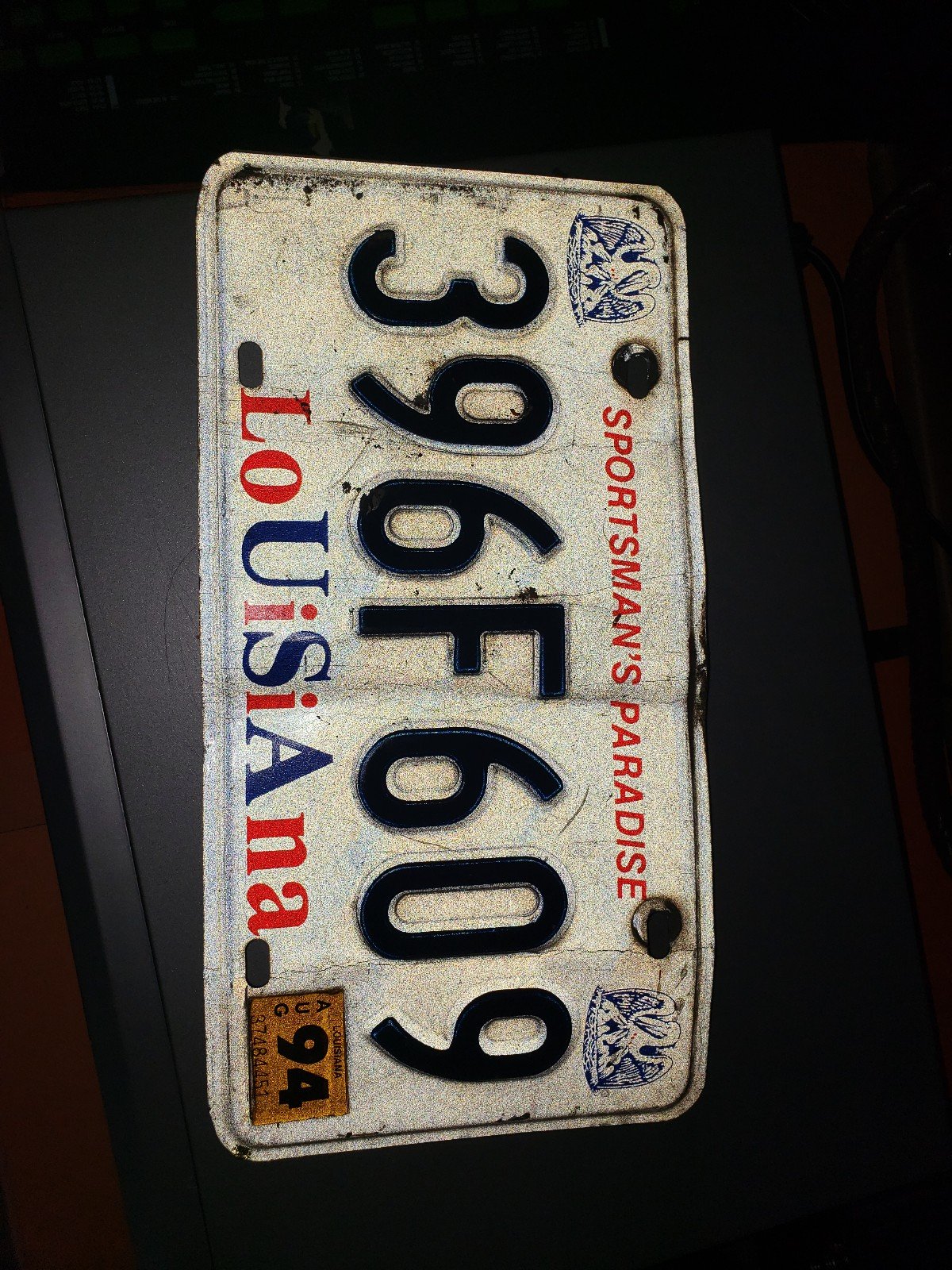 Old Louisiana License Plate collectable fZbZ3BEBe