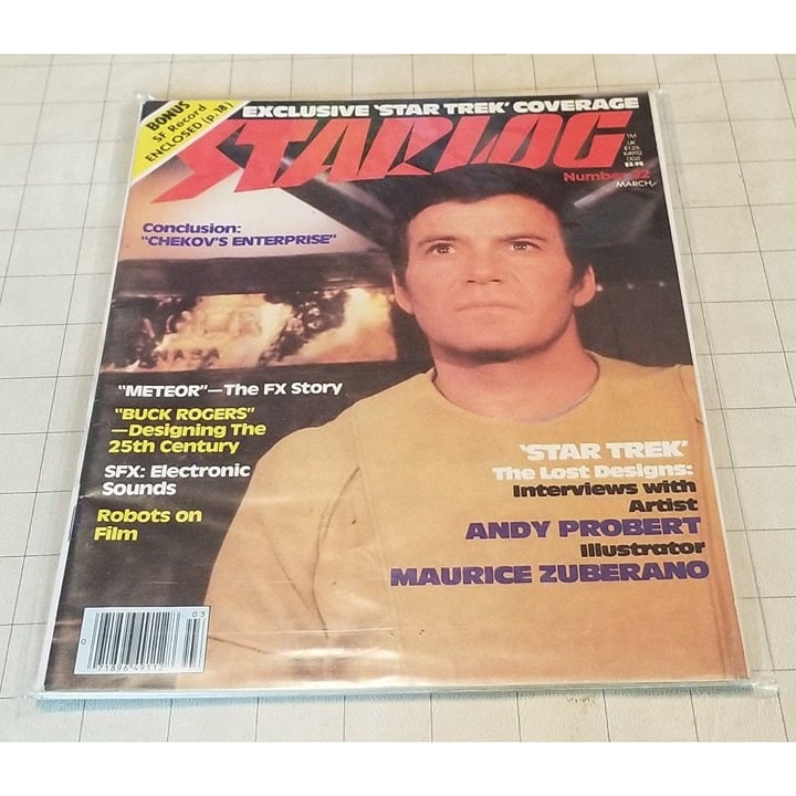 Starlog #32 March 1980 - Enterprise | Star Trek | Meteo