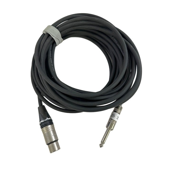 RHC 25ft Concert Quality Instrument Cable Female XLR to