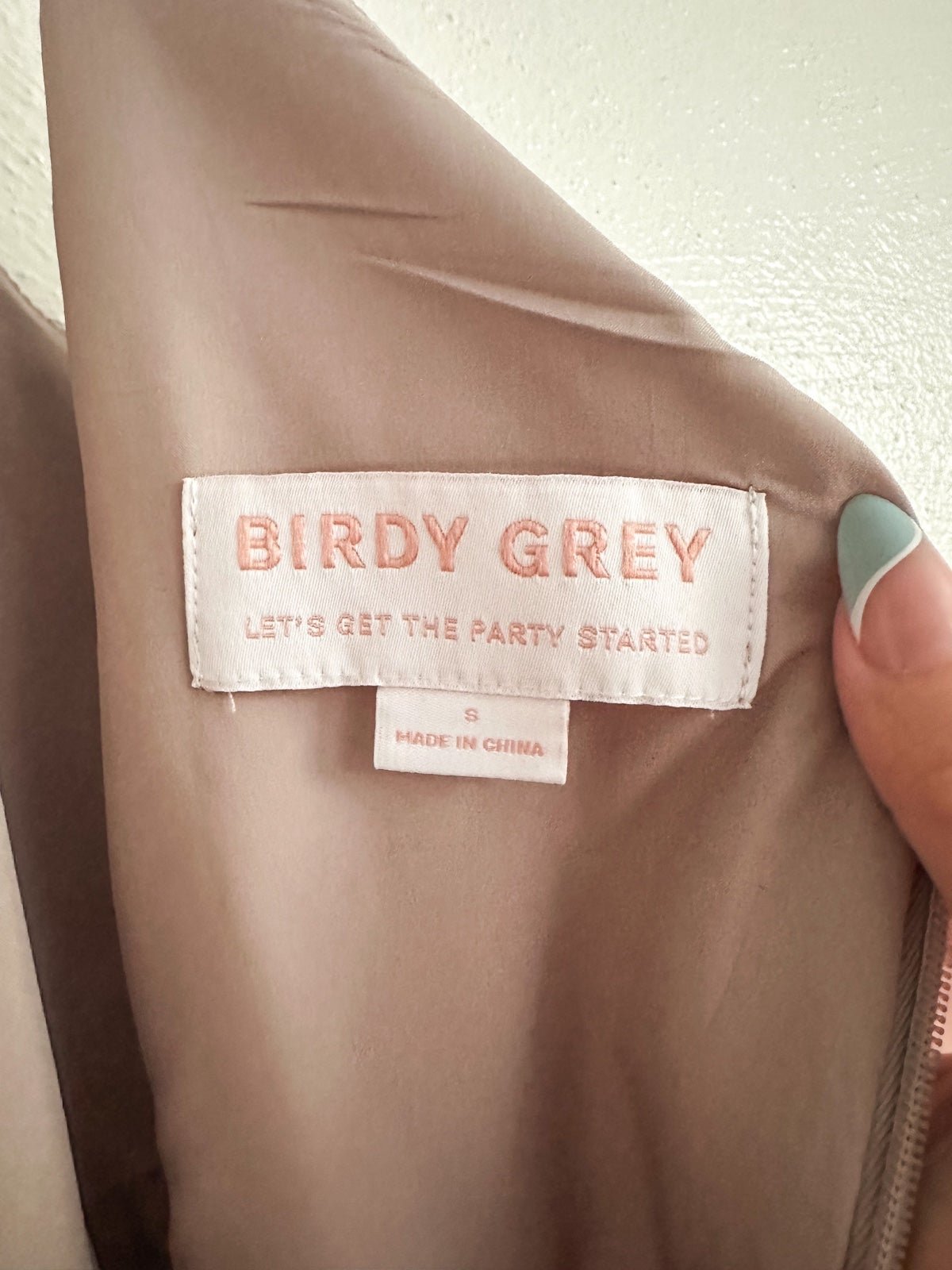 Birdy Grey Bridesmaid Dress anGRcfxKk