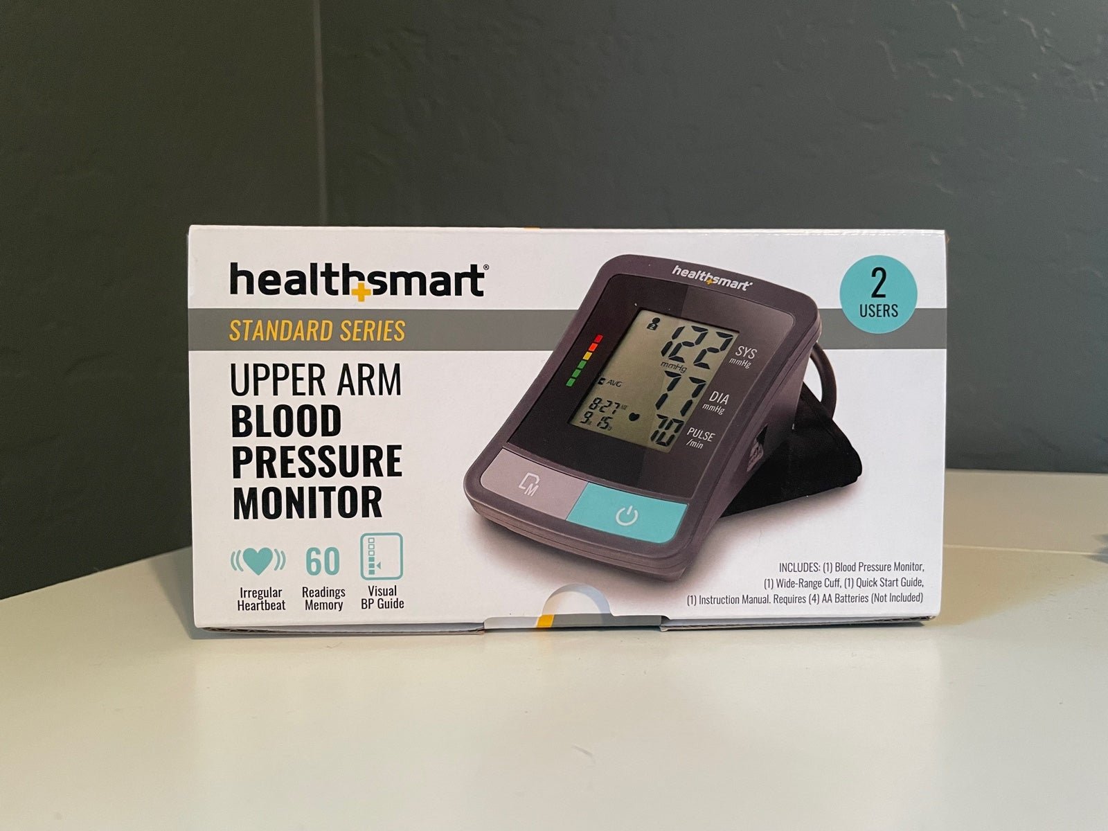 Healthsmart Upper Arm Blood Pressure Monitor NEW NEVER 