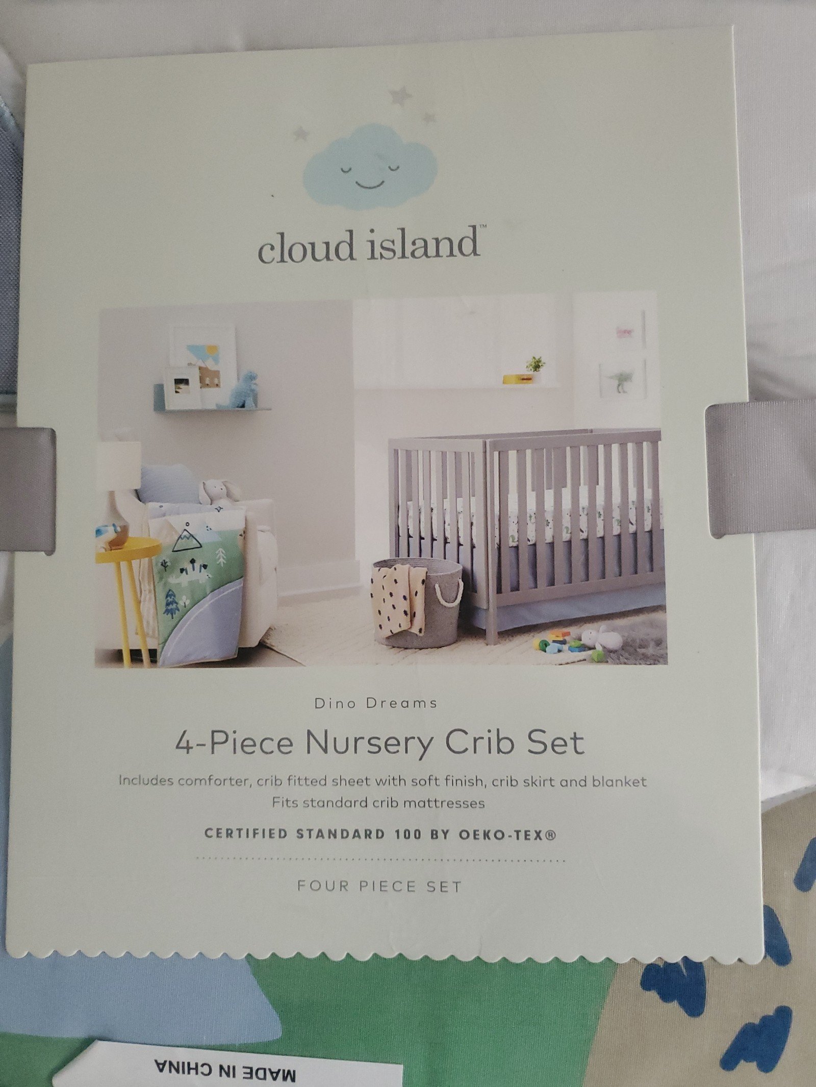4 piece nursery crib set cJES11tI2