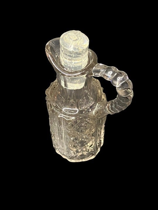 Crystal Oil or Vinegar Decanter 8khtD41VB