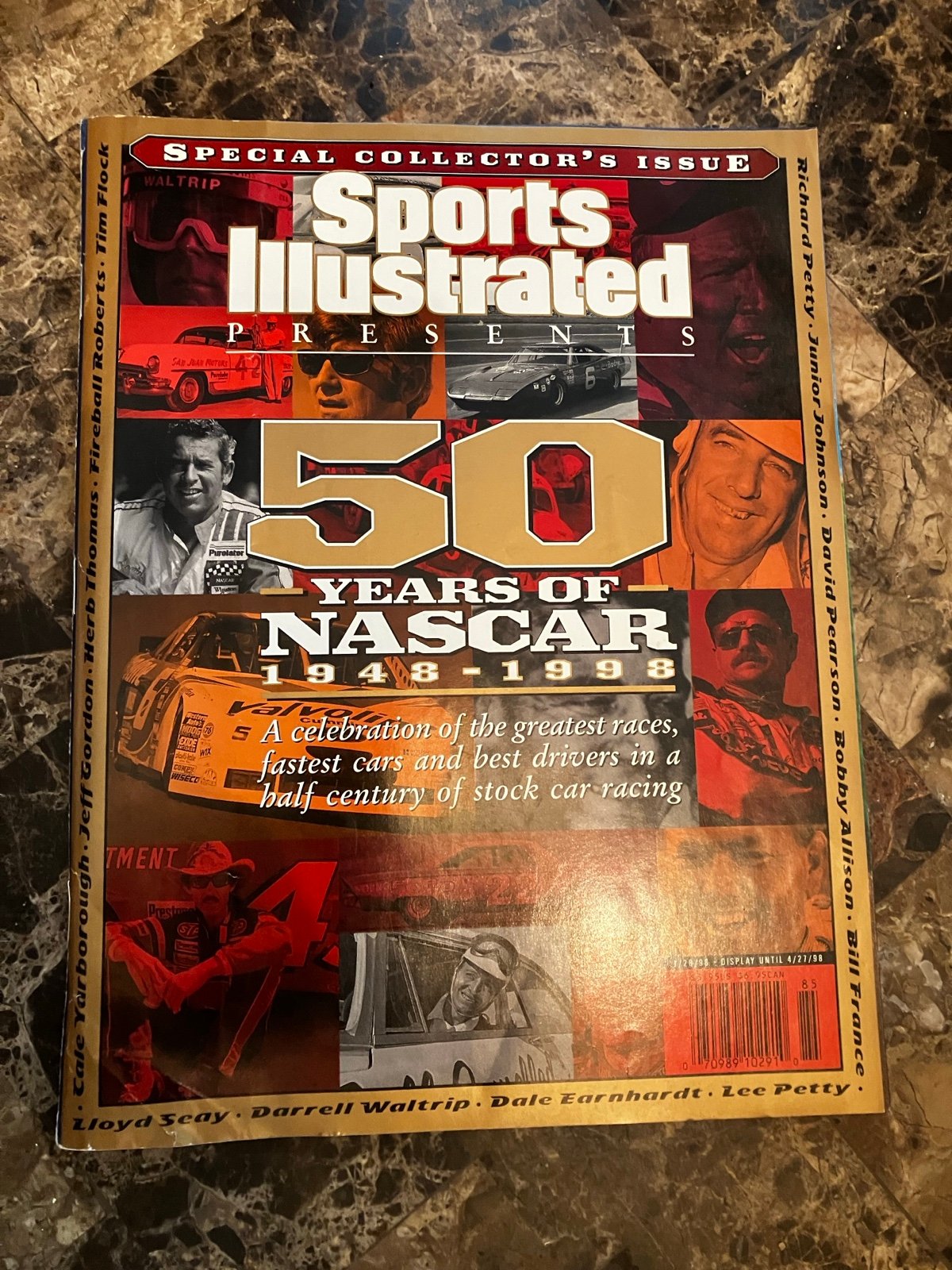 Sports Illustrated 1998 50 Years of NASCAR Commemorative Edition GFoDRJ1TZ