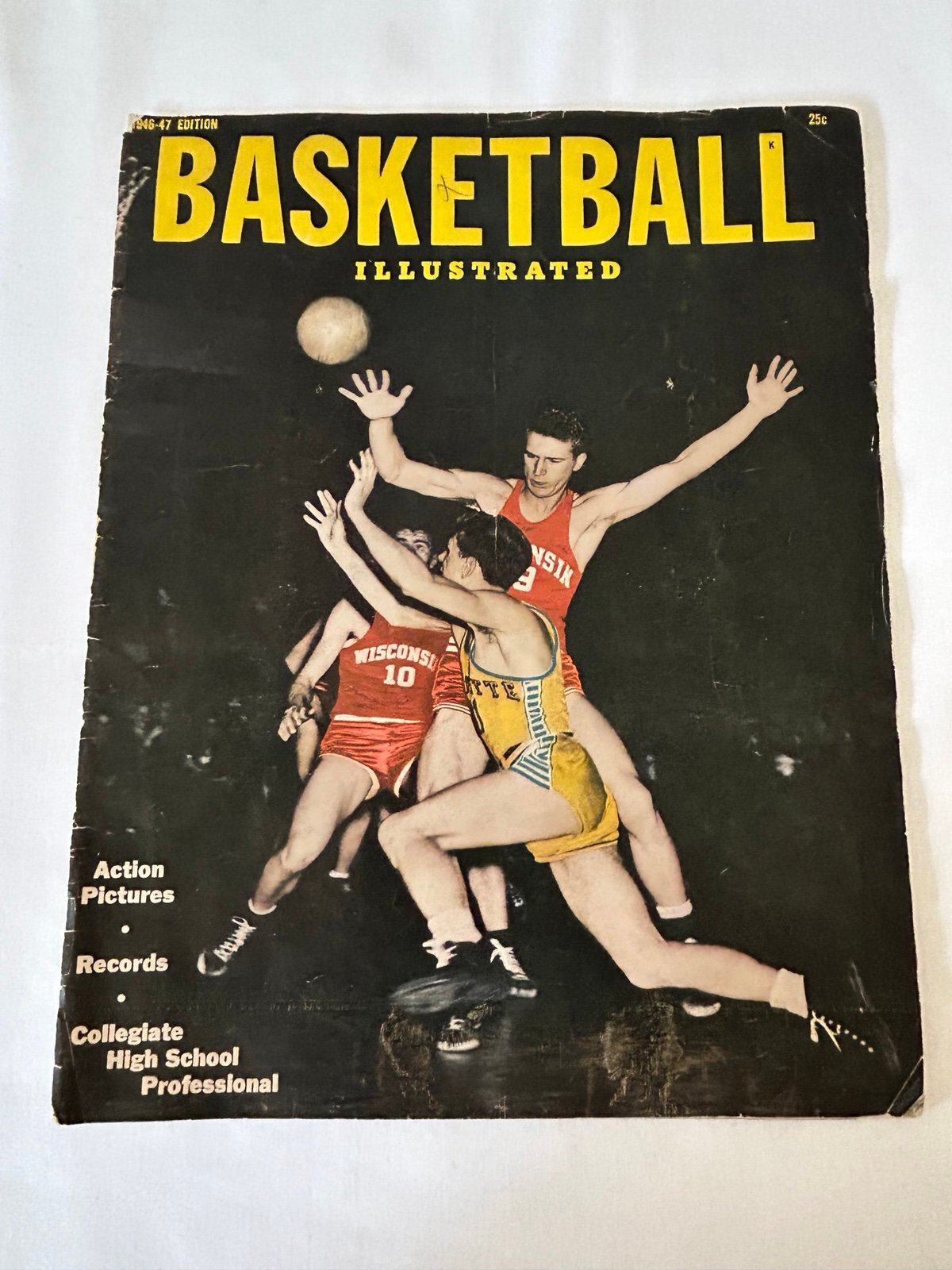 Basketball Illustrated 1947 edition FAU7eG93W