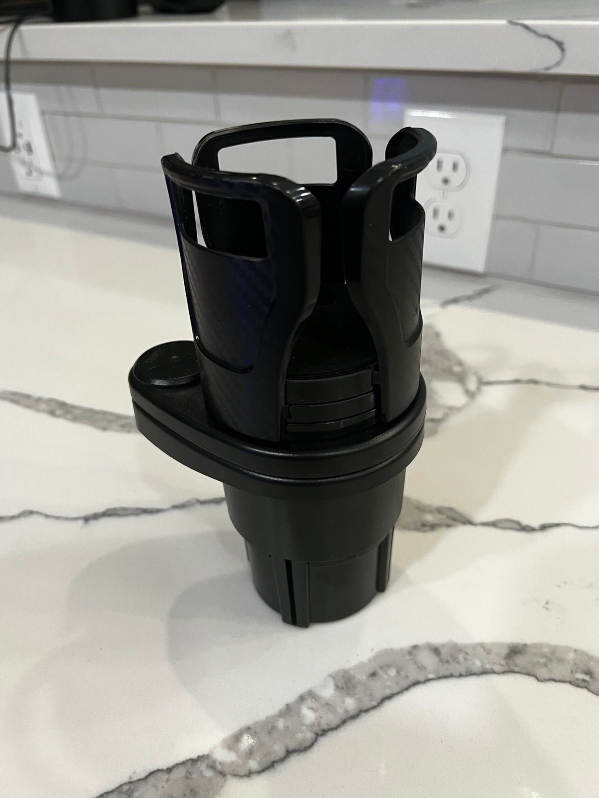 Universal Car Cup Holder Adjustable One Point Drink Phone Bottle Holders Black B6bLPfnAH