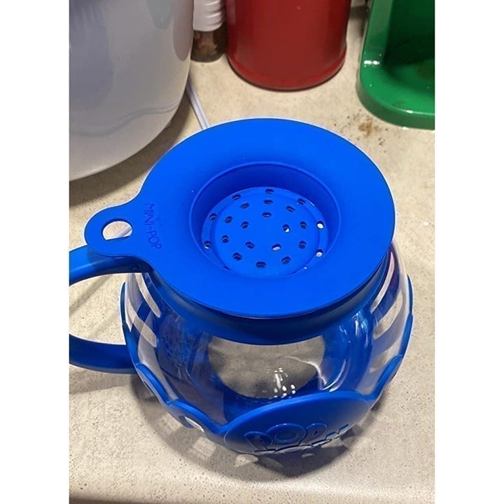 Micro-Pop Microwave Popcorn Popper with Temperature Safe Glass 3-in-1 Blue fVOc9OB7R