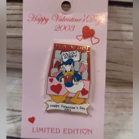 Disney pin Donald Valentine’s Day 2003 fxbg8KKb3