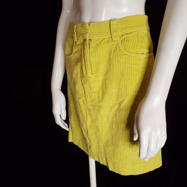Boden Green Corduroy Skirt (2R) BrIxBEVhA