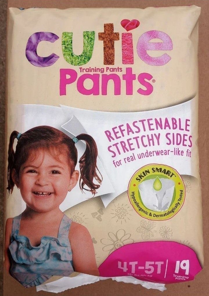 Cutie Pants 4T-5T Case of 76 Training Pants-Pull-Ups-Underwear-Girls-38+ Pounds 9kyfHSVWI
