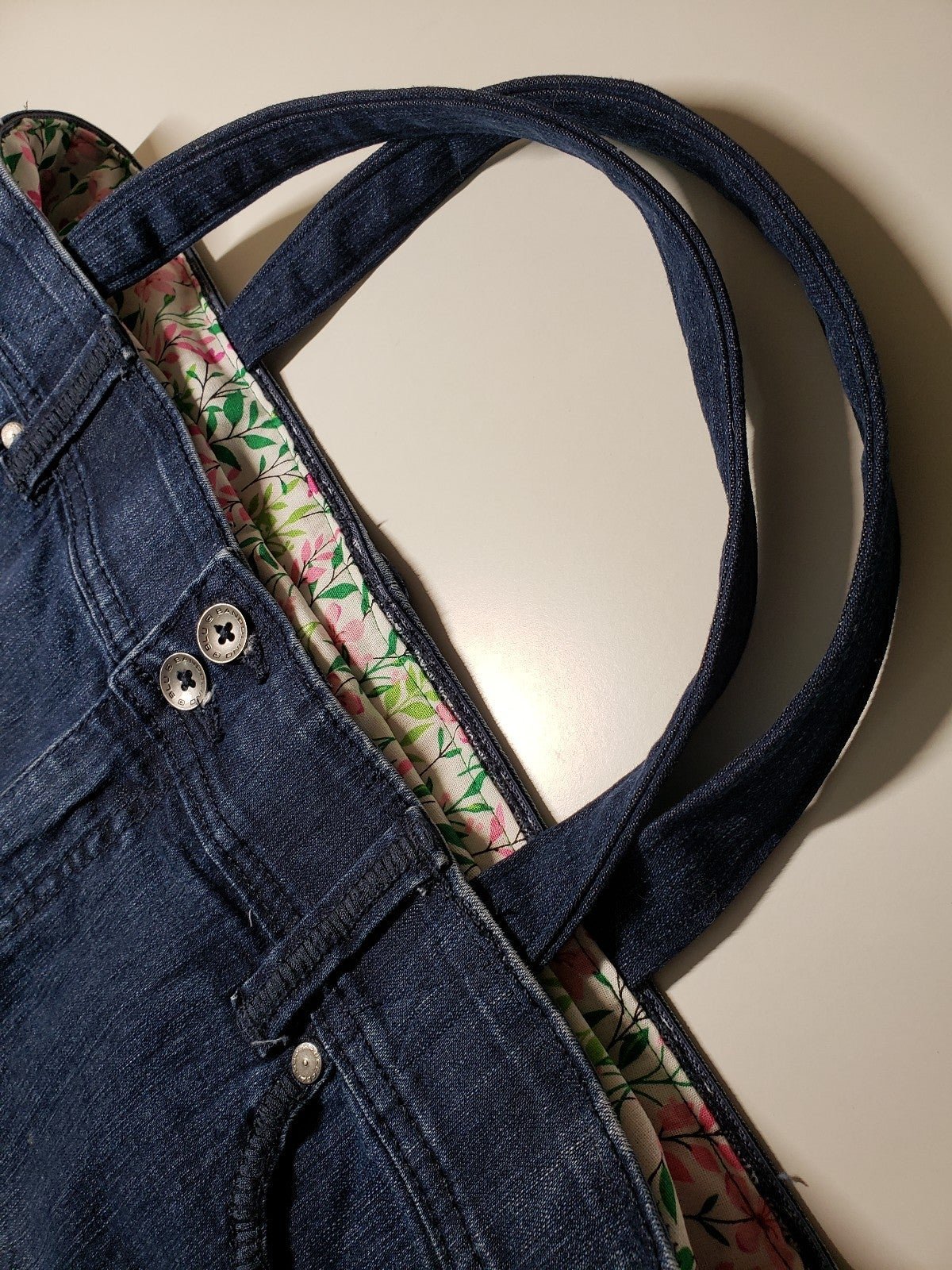 Upcycled Jean Purse D9oR78W7D