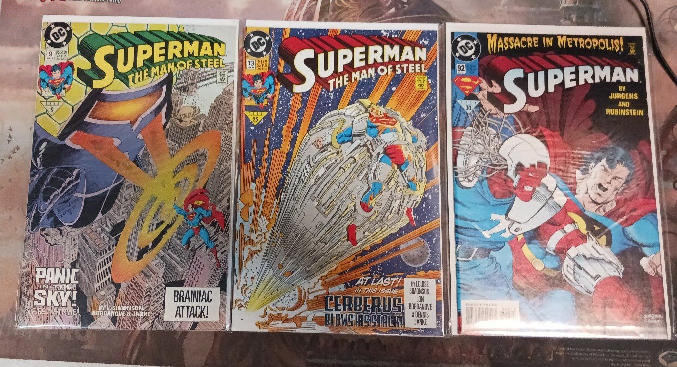 Superman Comic Lot 9HhbMmLVX