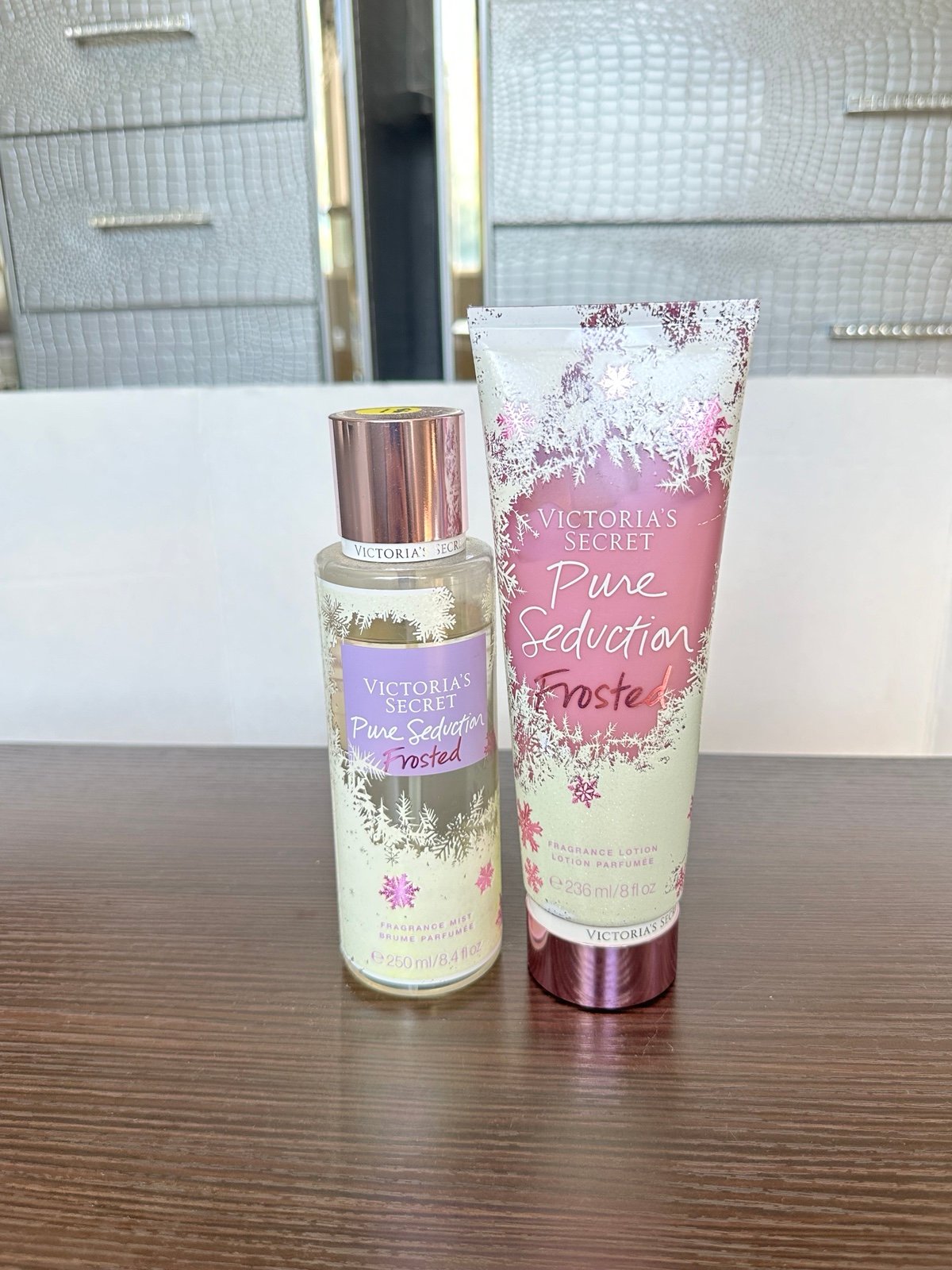 PURE SEDUCTION FROSTED VS Victoria’s Secret mist spray lotion cream RARE HTF e4tG8E6DT