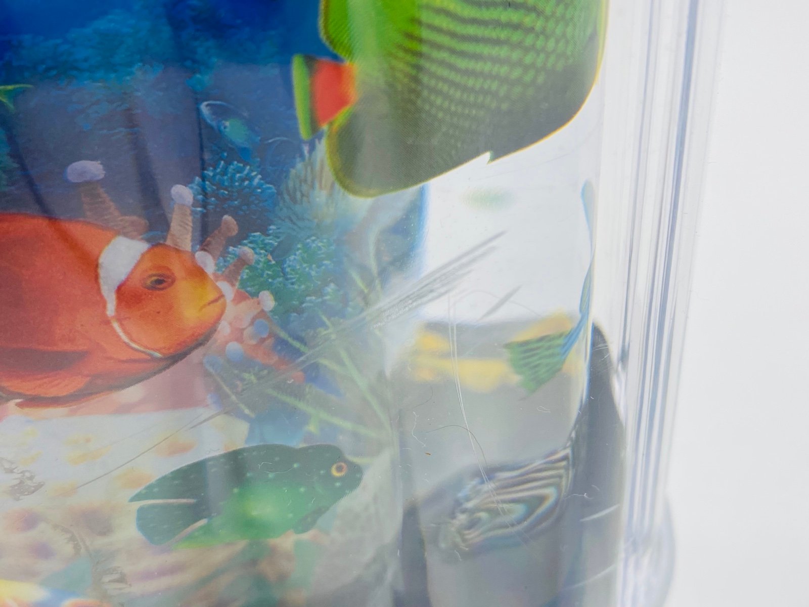 Artificial Aquarium Toy For Kids Virtual Ocean Tropical Fish Tank Small Decor US 5RNqJ4Grn