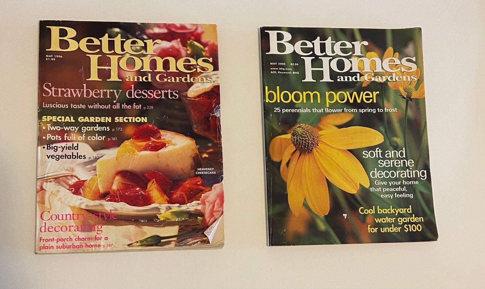 Better Homes and Gardens Magazines,1996 and 2000 0qe40V