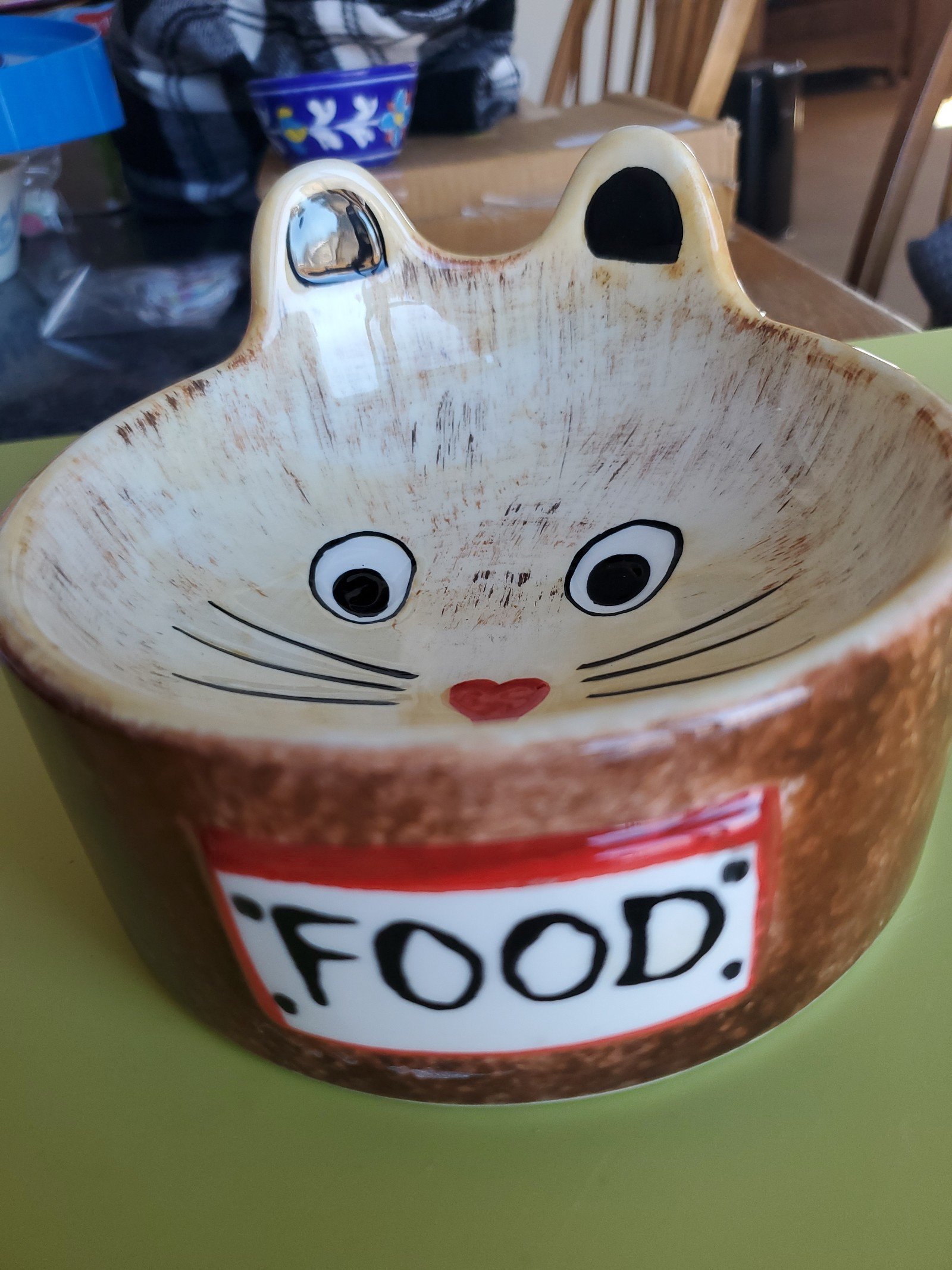Ceramic cat bowl fdwvDqG68