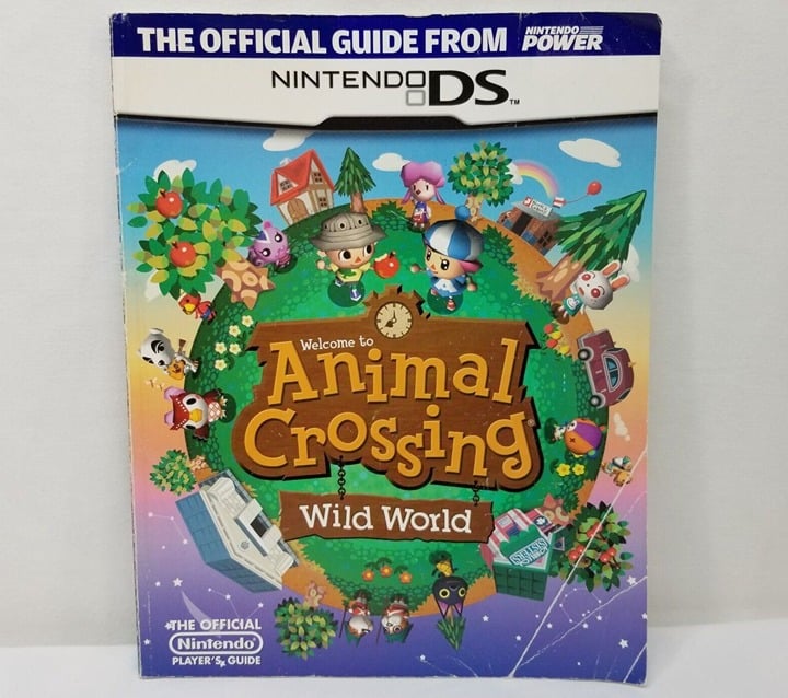 Animal Crossing Wild World Official Strategy Guide Nintendo Power DS Game Book CQ6Ohd2mY