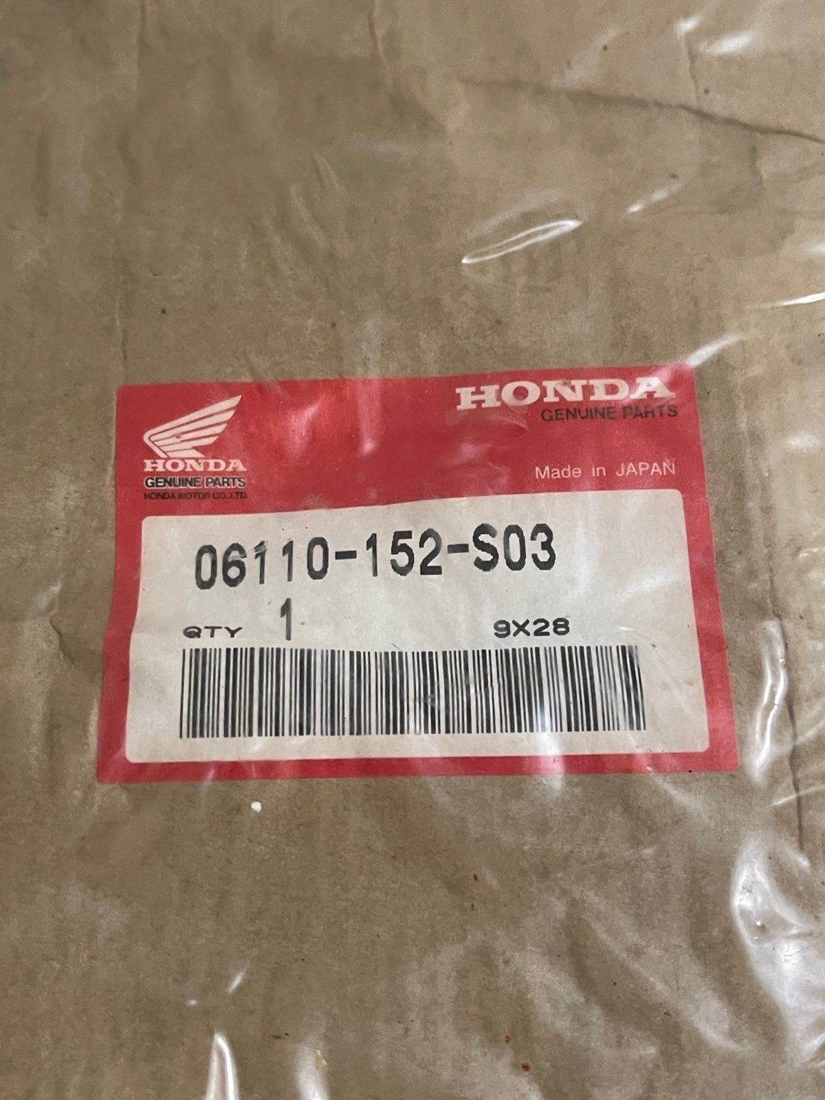 NOS Genuine OEM Honda Gasket Kit Set 06110-152-S03 GIvAE7hWw