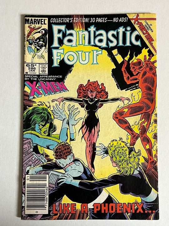 Fantastic Four #286 Marvel Comics 1986 VG X-Factor Crossover dzYsvqsv2
