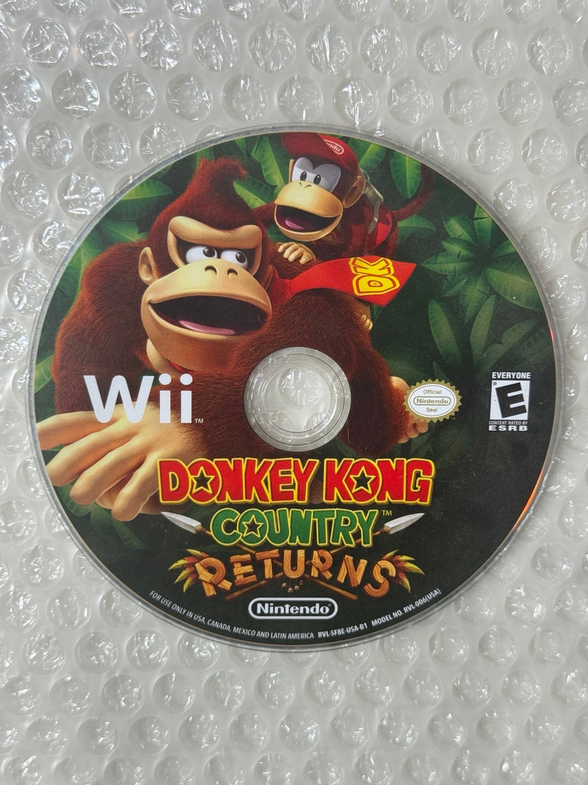 Donkey Kong Country Returns Very Clean Disc for Nintendo Wii SHIPS SAME DAY!!! DQ5EOfrBc