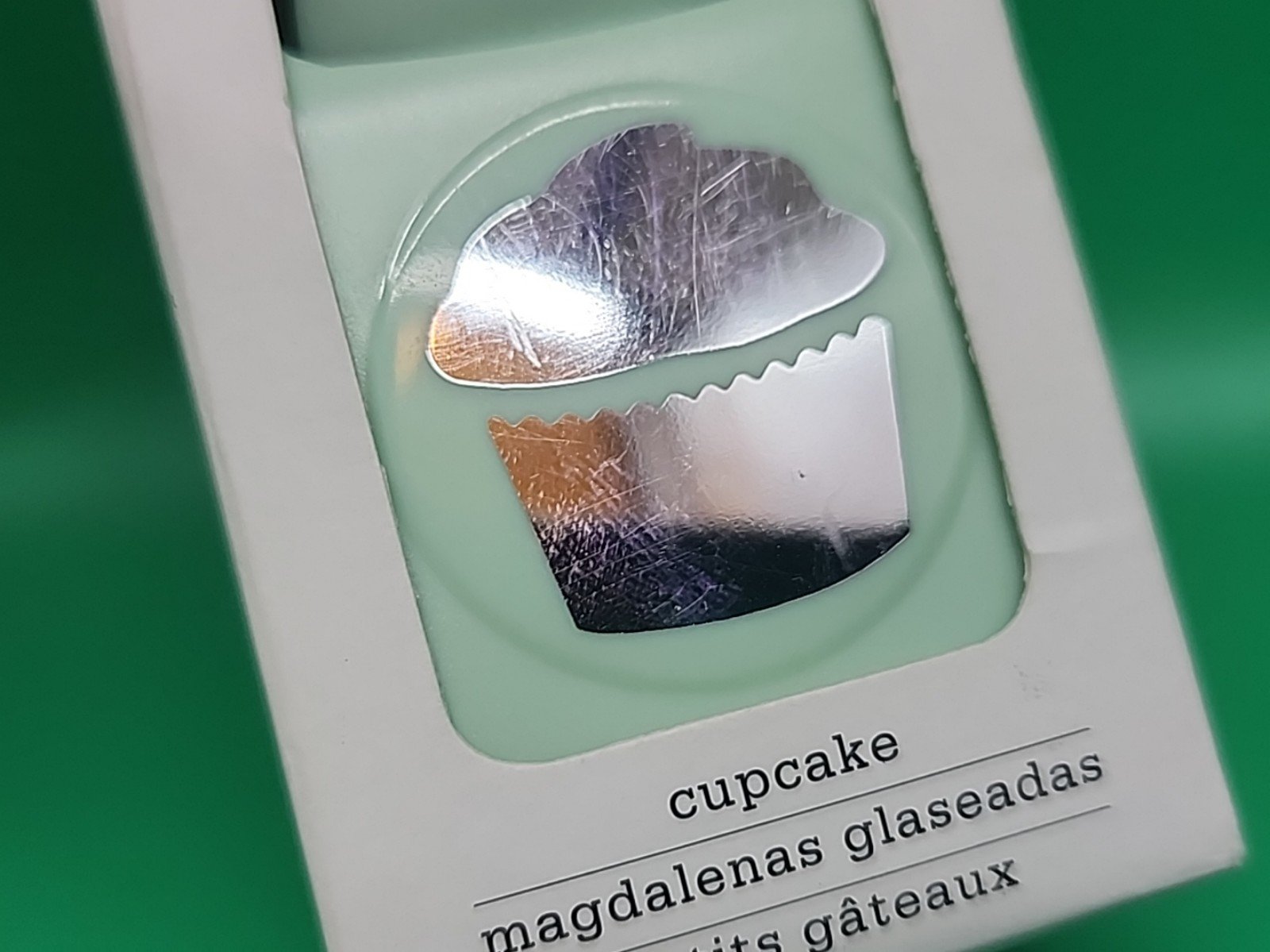 Martha Stewart Create Cupcake Craft Punch Green Turquoise Eksuccess 2009 Rare fejKpvswC