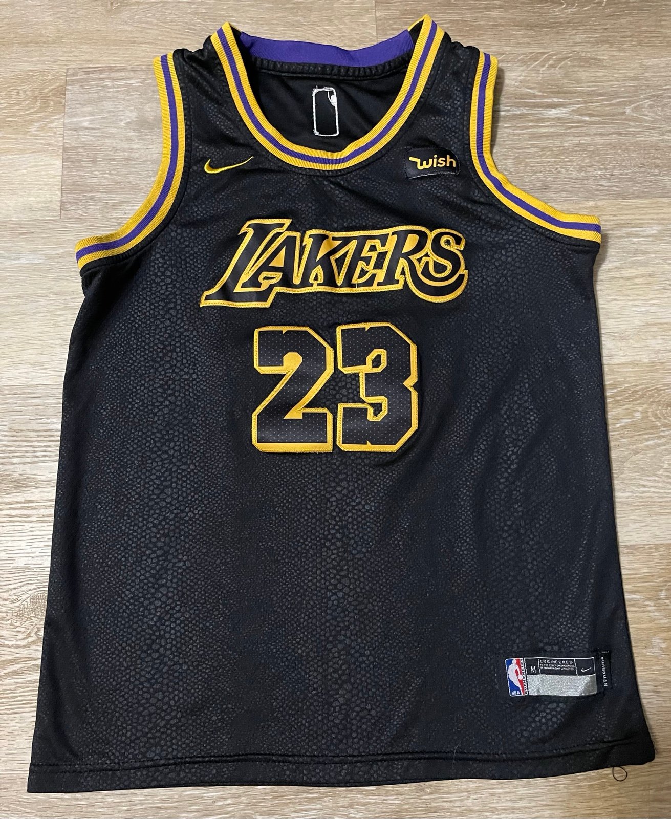 LeBron James LA Lakers Nike Swingman Jersey Stitched Le