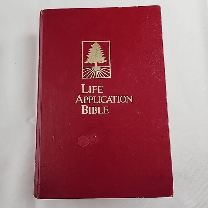 Life Application Study Bible New International Version Hardcover 1991 Tyndale EyjhNGu9L