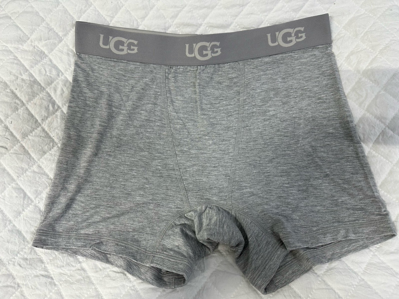 UGG Alexiah Boy Shorts- HEATHER GRAY c8AmGanTT