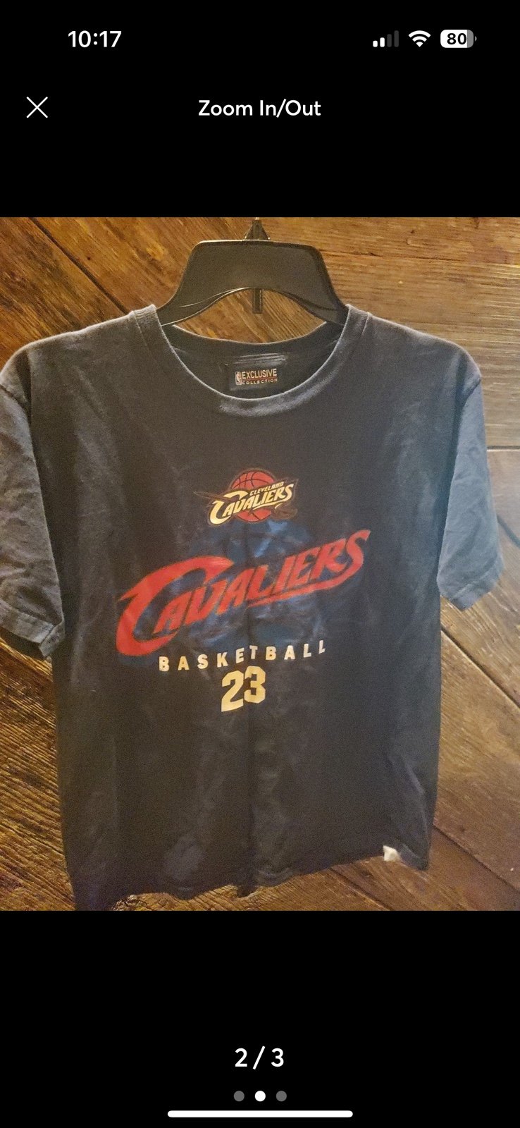NBA Exclusive Collection Cleveland Cavaliers Lebron James T Shirt C1LG9GwqW