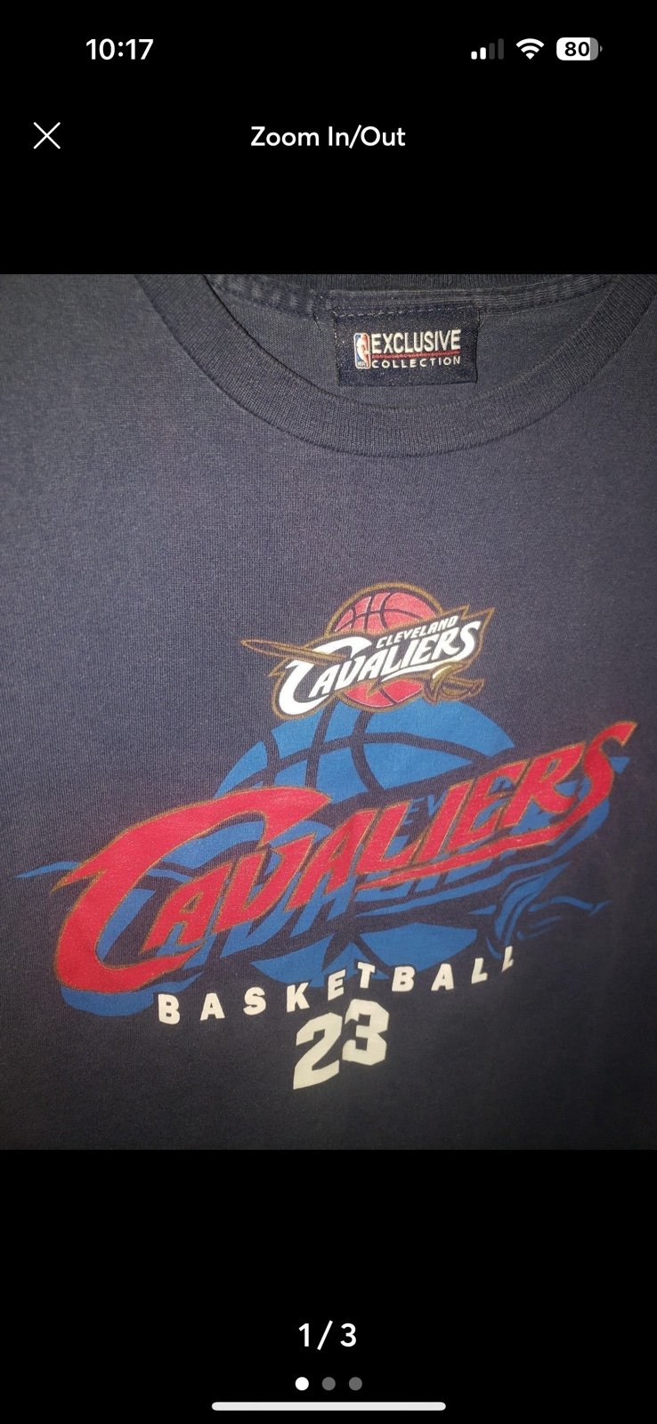NBA Exclusive Collection Cleveland Cavaliers Lebron James T Shirt C1LG9GwqW