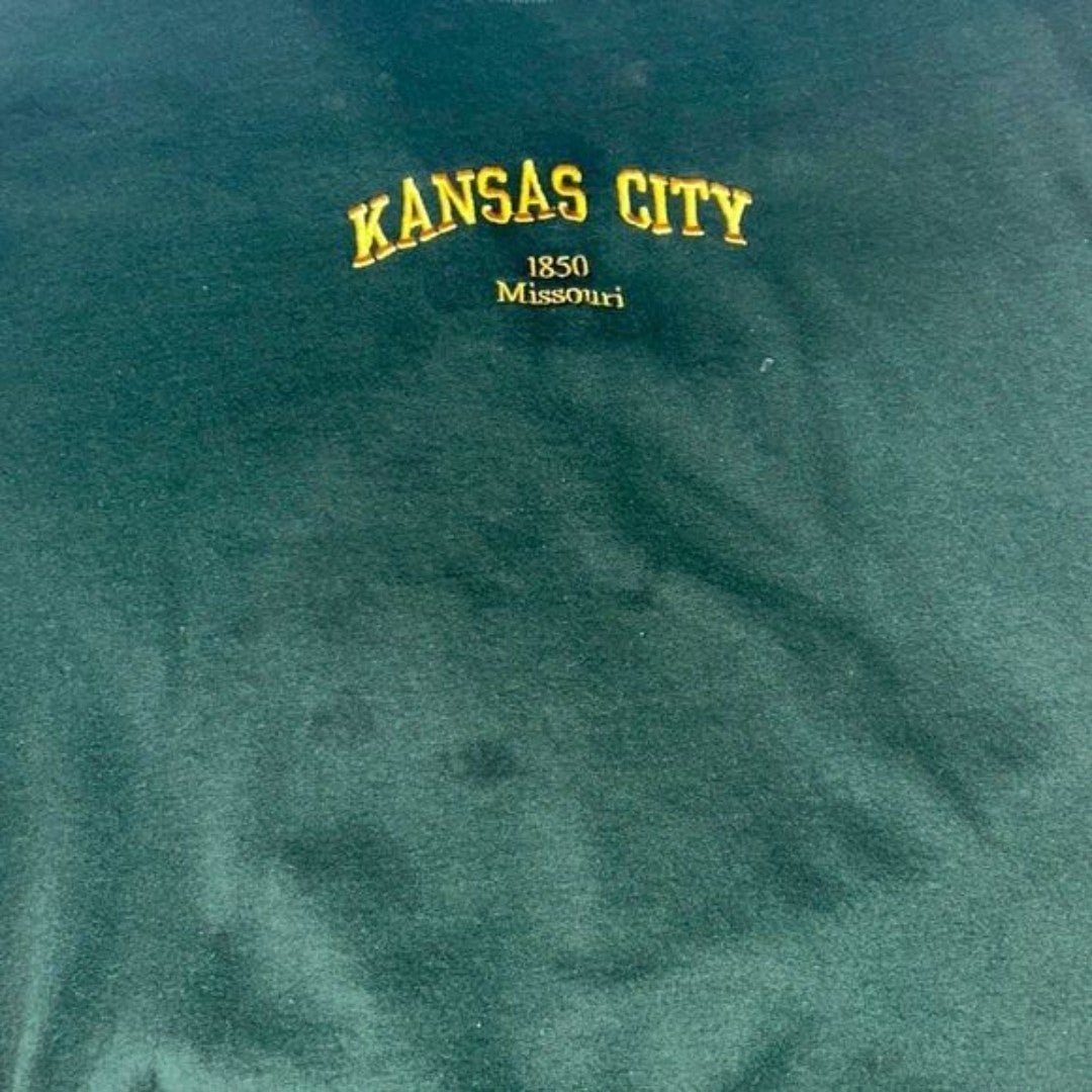 Embroidered Kansas City 1850 Missouri sweater 16vMioCJs