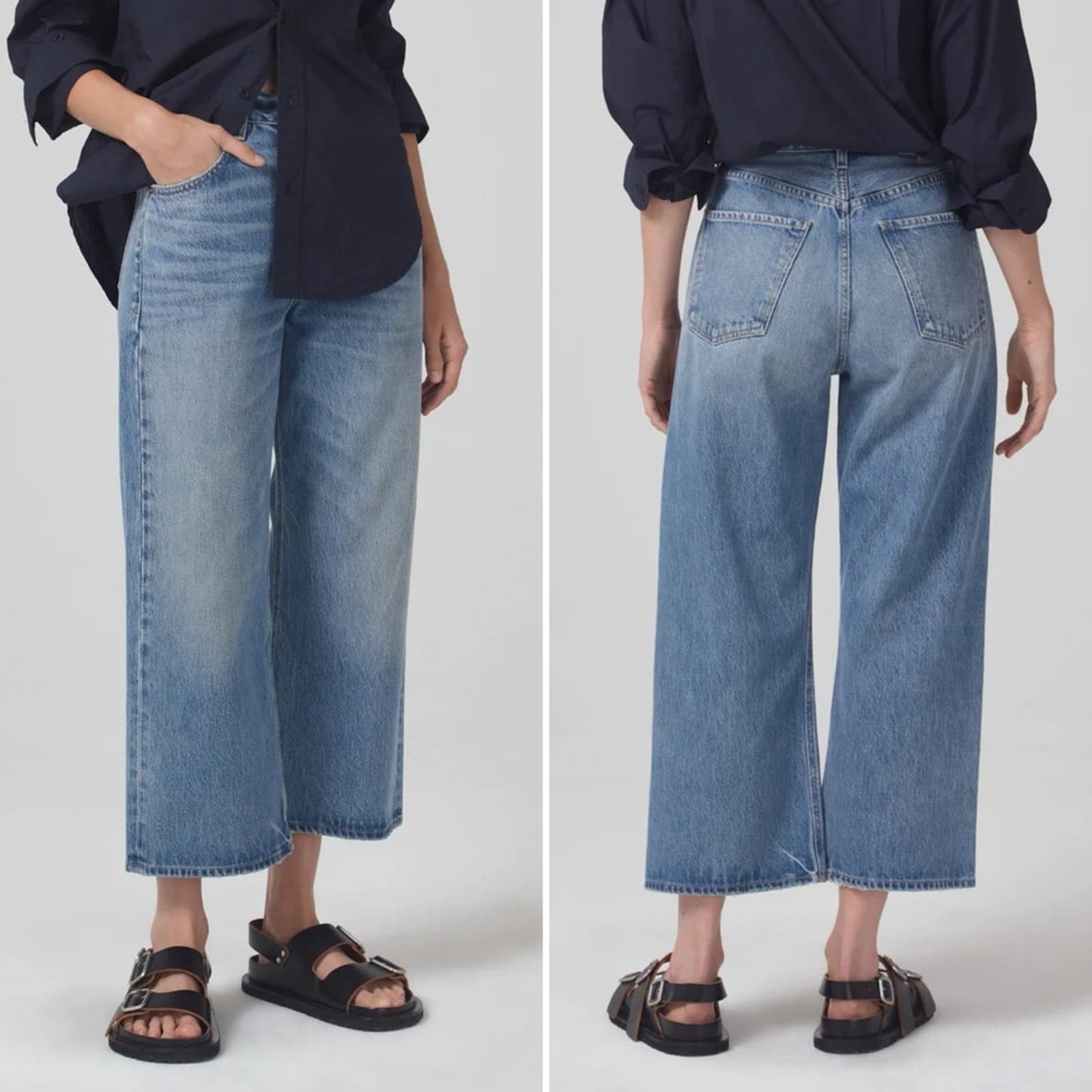 Citizens of Humanity Gaucho Vintage Wide Leg Jeans in S