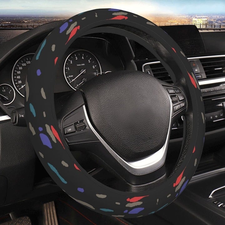 New Recaro Style Soft Flexible Car Steering Wheel Cover Protector 14