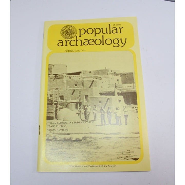 1972 Popular Archaeology Vintage Magazine 88678 GCLb15Ke2