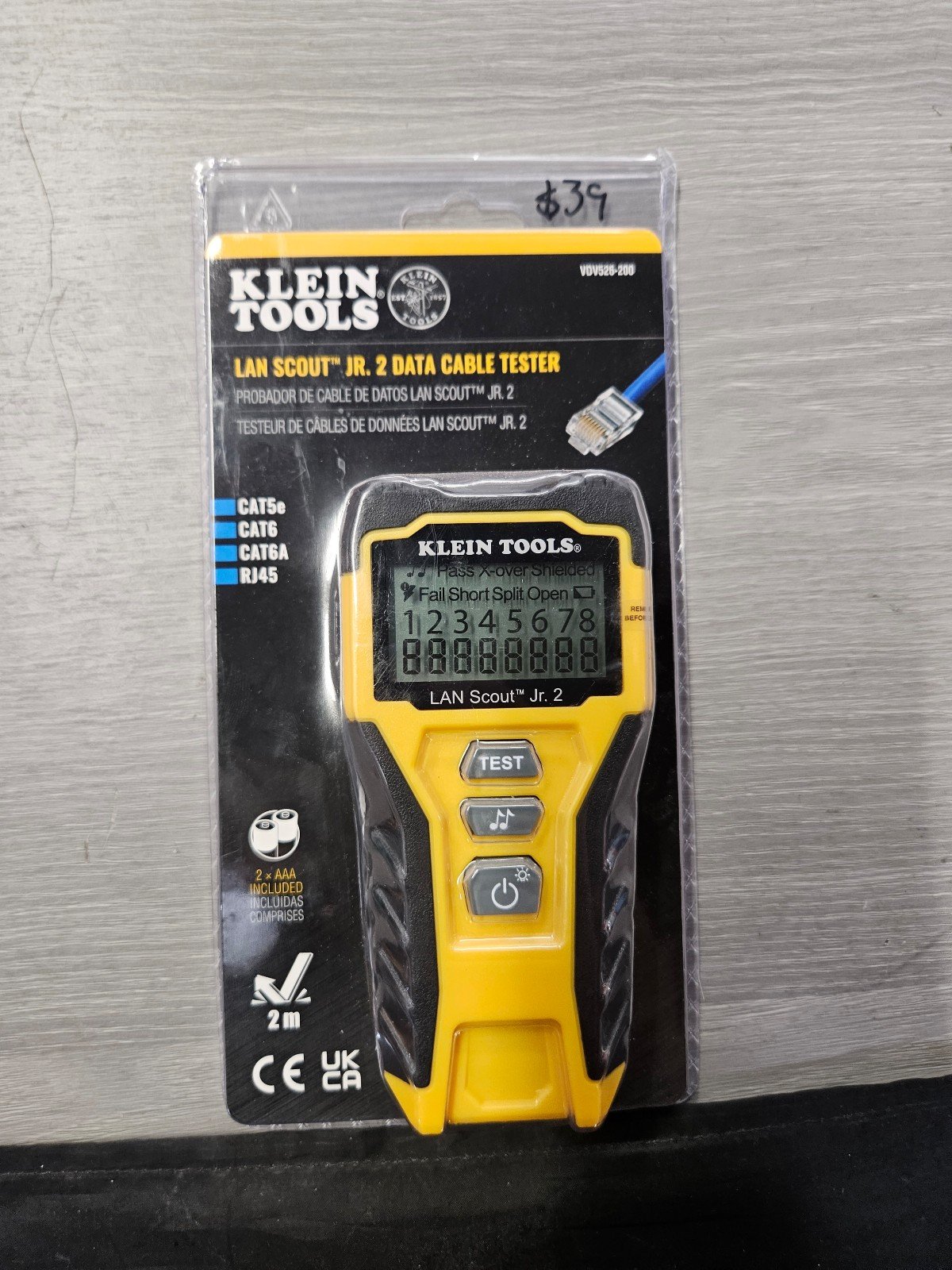 Klein Tools
Lan Scout Jr. Cable Tester aswzEso0c