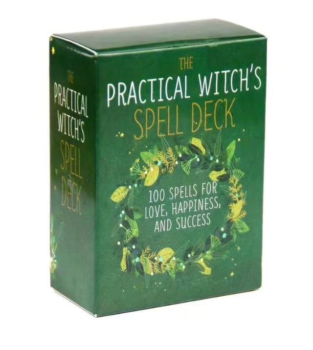 The Practical Witches Spell Deck Tarot Cards 0IwKKdiEl