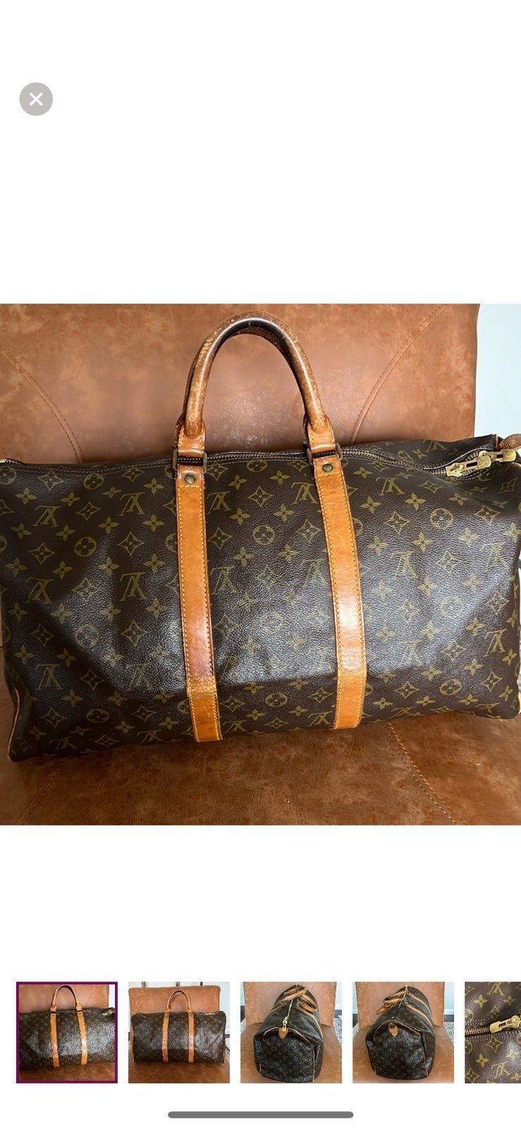 Louis Vuitton Keepall 50cm Luggage c3ieFzlXS