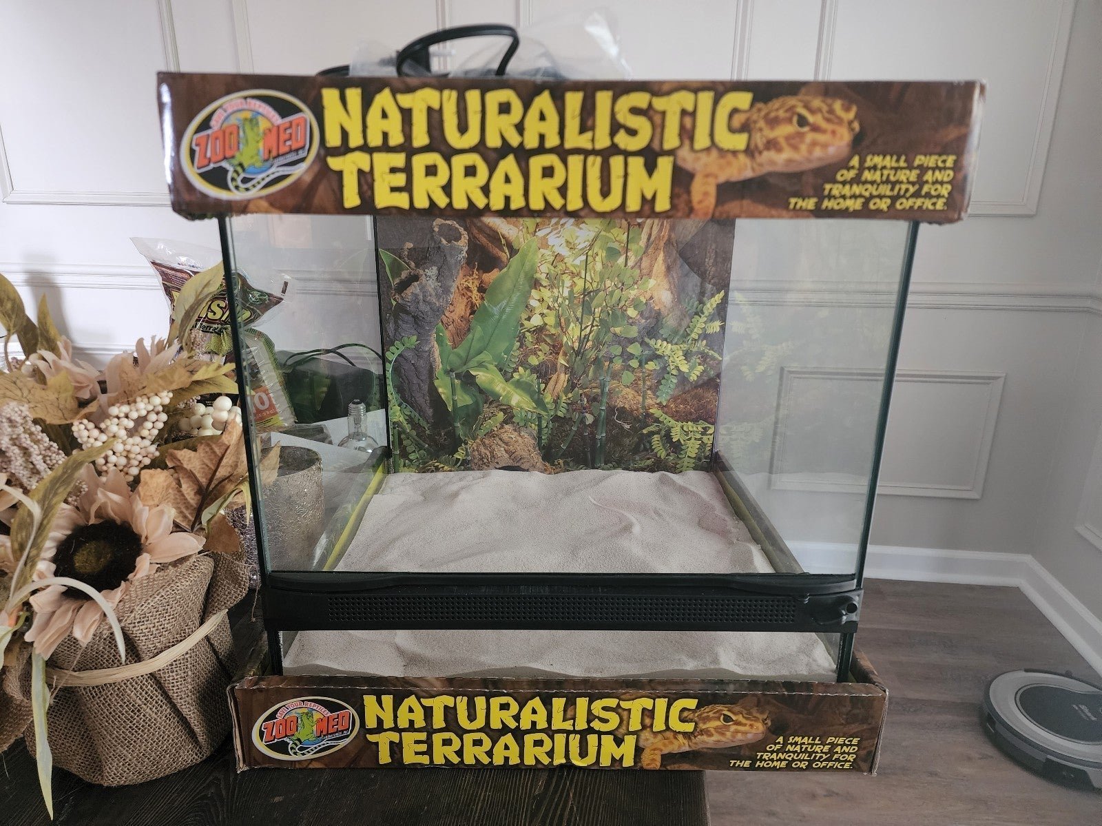 NEW Zoo Med Bio Active Front Closing Terrarium/Tank w/Supplies (over $350 total) 4FqELis3K