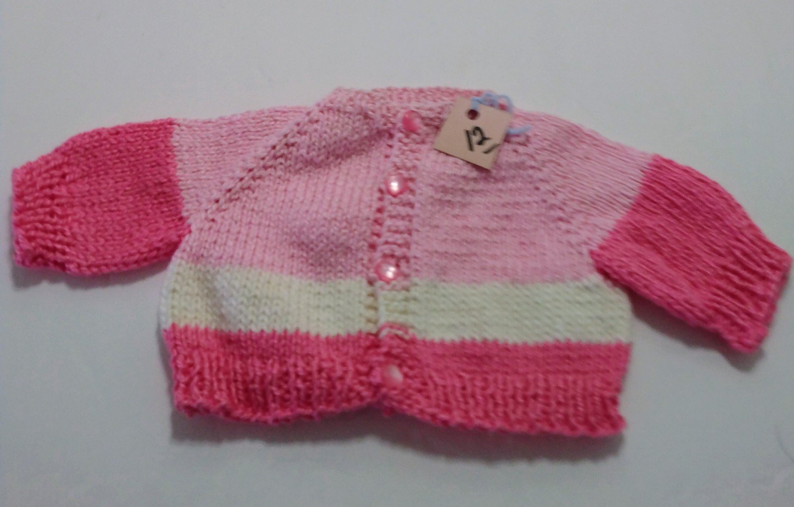 Hand Knit Infants Sweater 6MZA0NnWa
