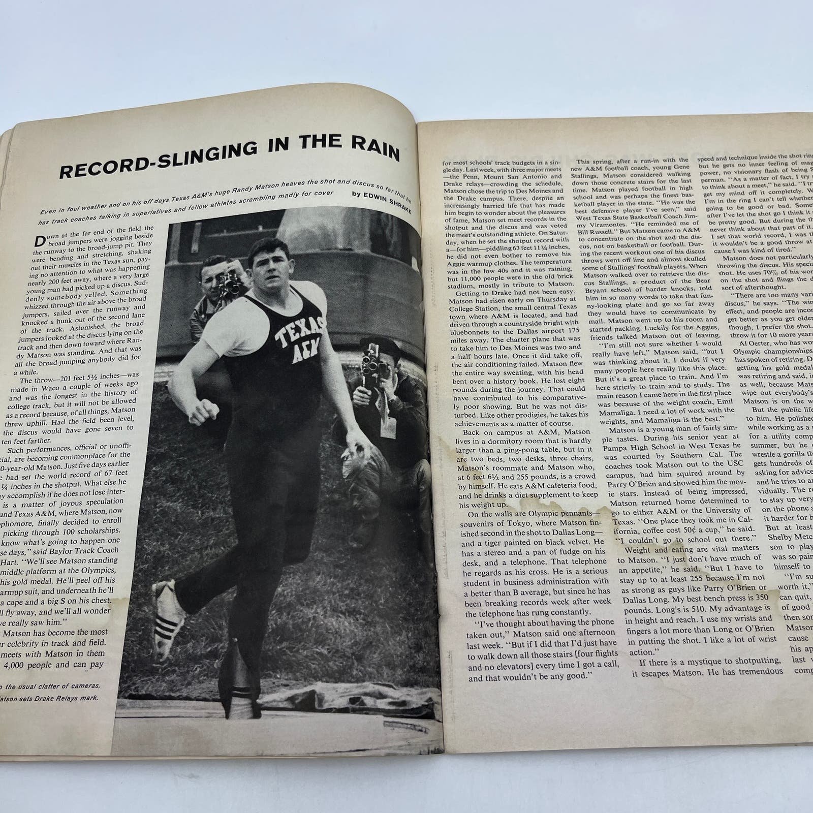 1965 Sports Illustrated KENTUCKY Derby BOLD LAD Lucky Debonair Horse Racing TH7 G94L9JT46