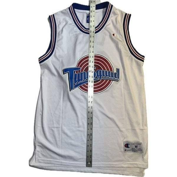 Lola Tune Squad White Stitched Jersey Champion Space Jam Men’s Size M Basketball dDL0rtcPS