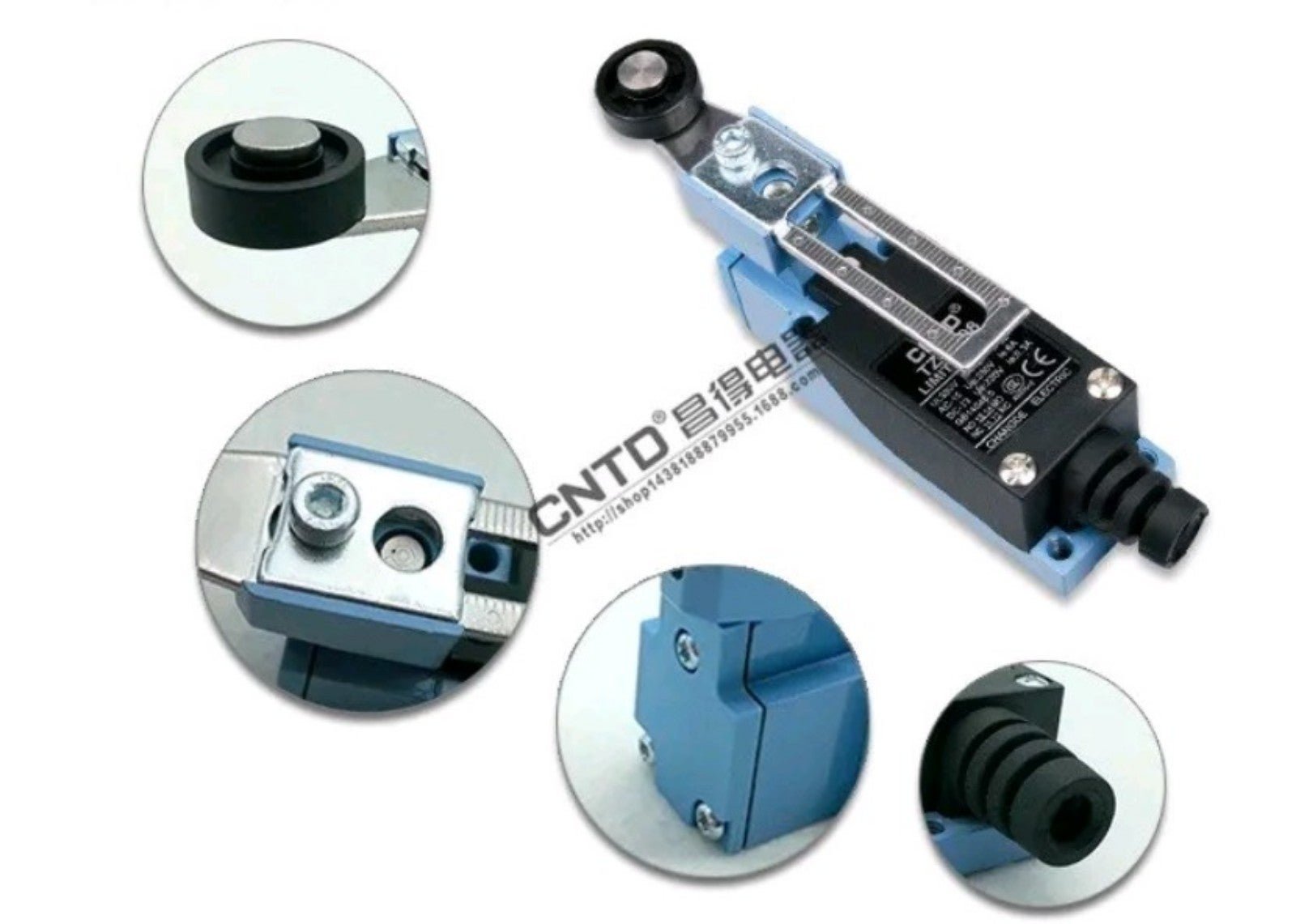 2 CNTD TZ-8108 Adjustable Roller Lever Arm arduino Limit Switch CNC Mill Plasma gdpEl1V7O