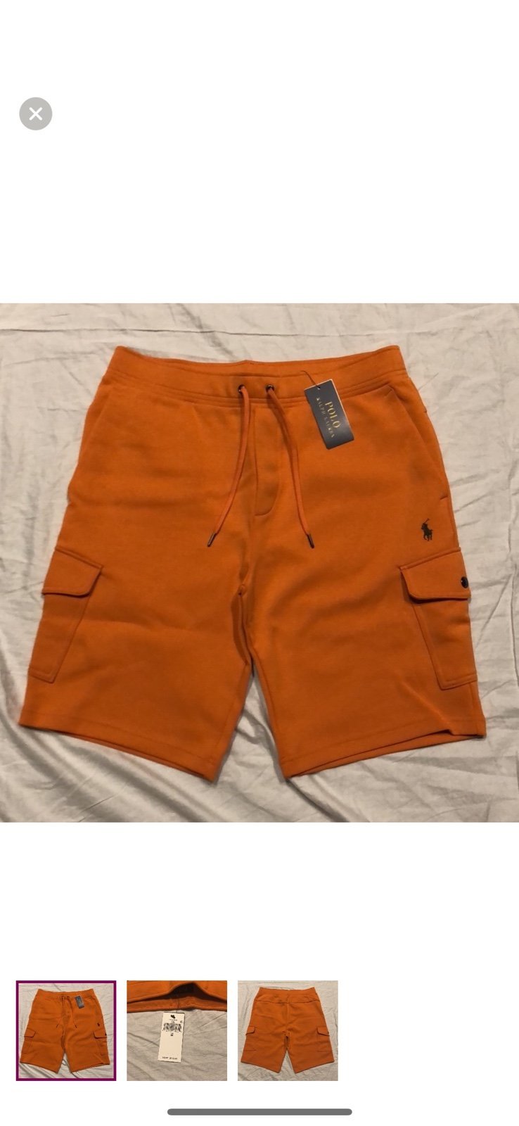 Men’s Polo Ralph Lauren Double Knit Cargo Shorts doBDeM