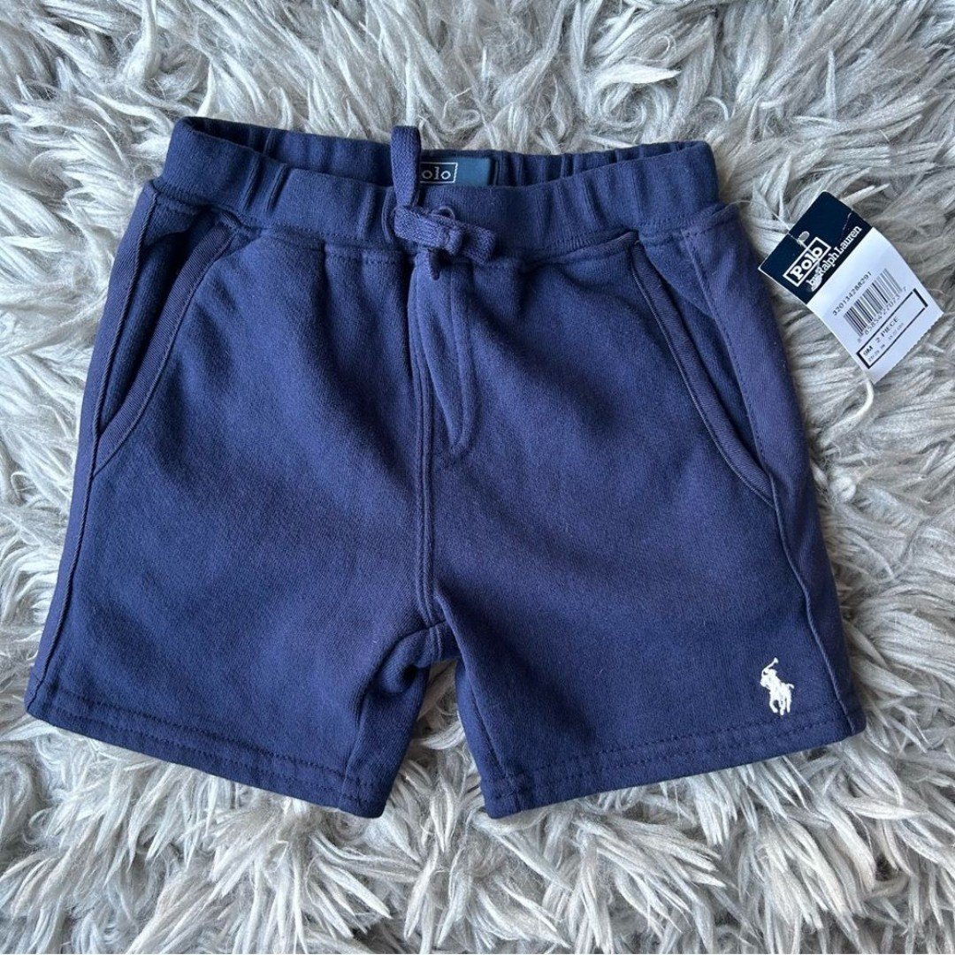 NEW Polo Ralph Lauren baby boy navy blue shorts infant size 9 months CPSwofO2V