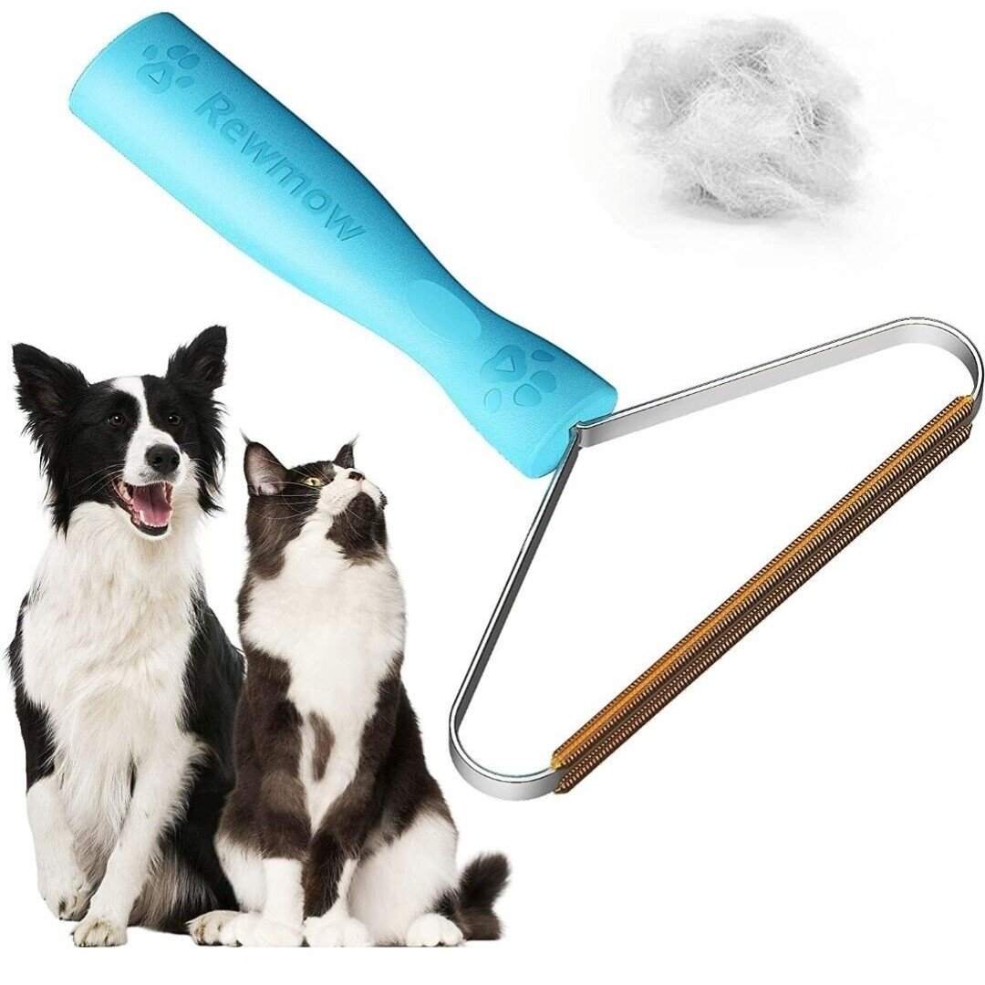 Rewmow Pet Hair Remover, Reusable Dog Cat Hair Remover Quickly Removes Pet Hair csH4qfEi4