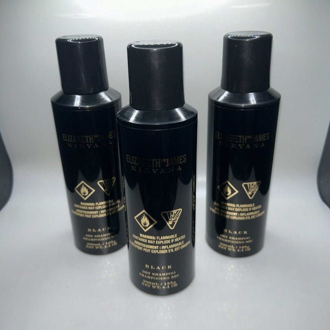 3 Bottles, Elizabeth And James Nirvana Black Dry Shampoo - 4.4 oz / 200 ml 0FT5ZcAzy