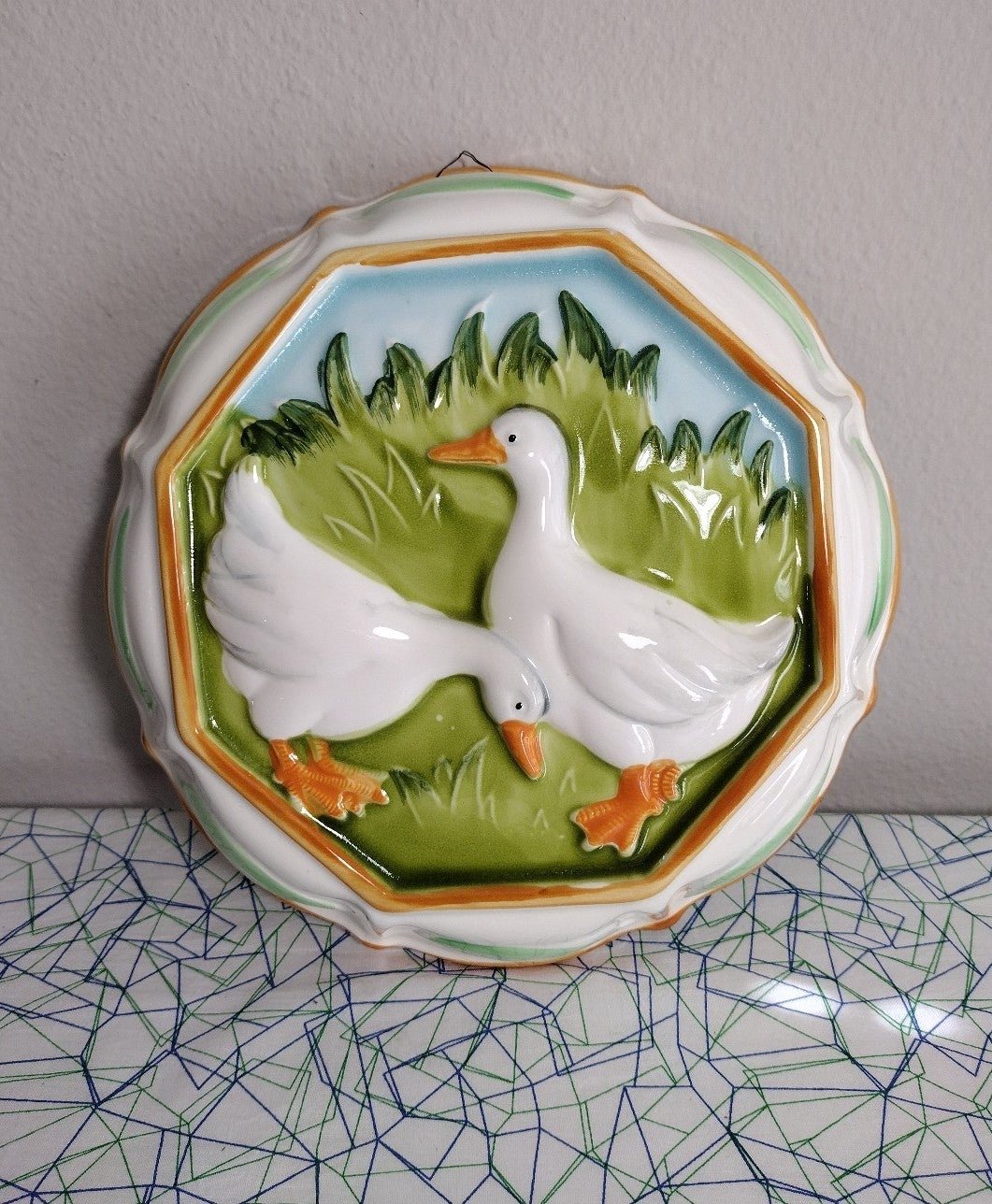 Vintage Gailstyn-Sutton Towle Ducks Ceramic Kitchen Mold/Wall Decor 9