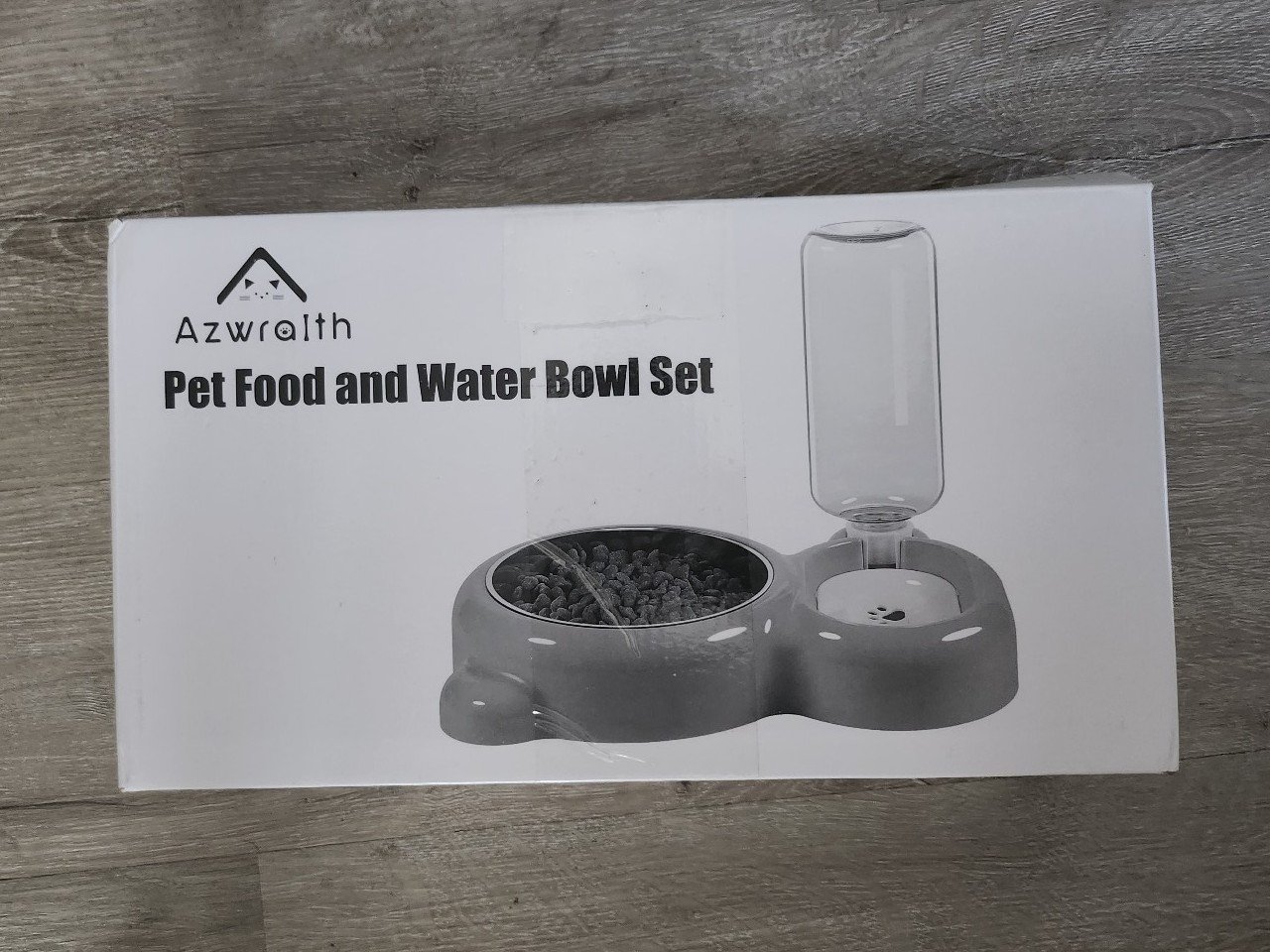 Dog food and Refillable Water Bowl Set 69bIPFlTI