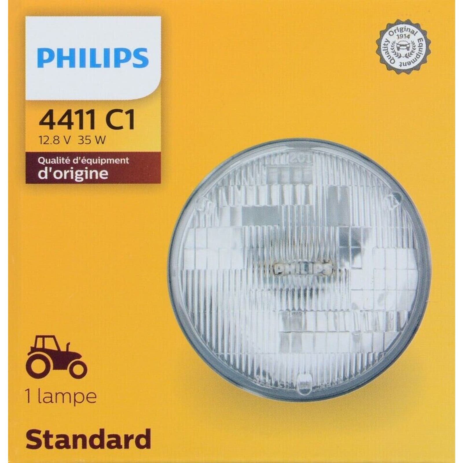 Headlight Bulb Philips 4411C1 2nteNrOza