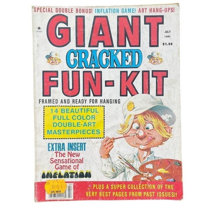 Vintage 1980 Giant Cracked Fun Kit Collectible Comedy S